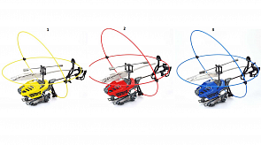 Вертолет 2- канальный Silverlit Heli Armor с защитными кольцами (Silverlit, 84661)